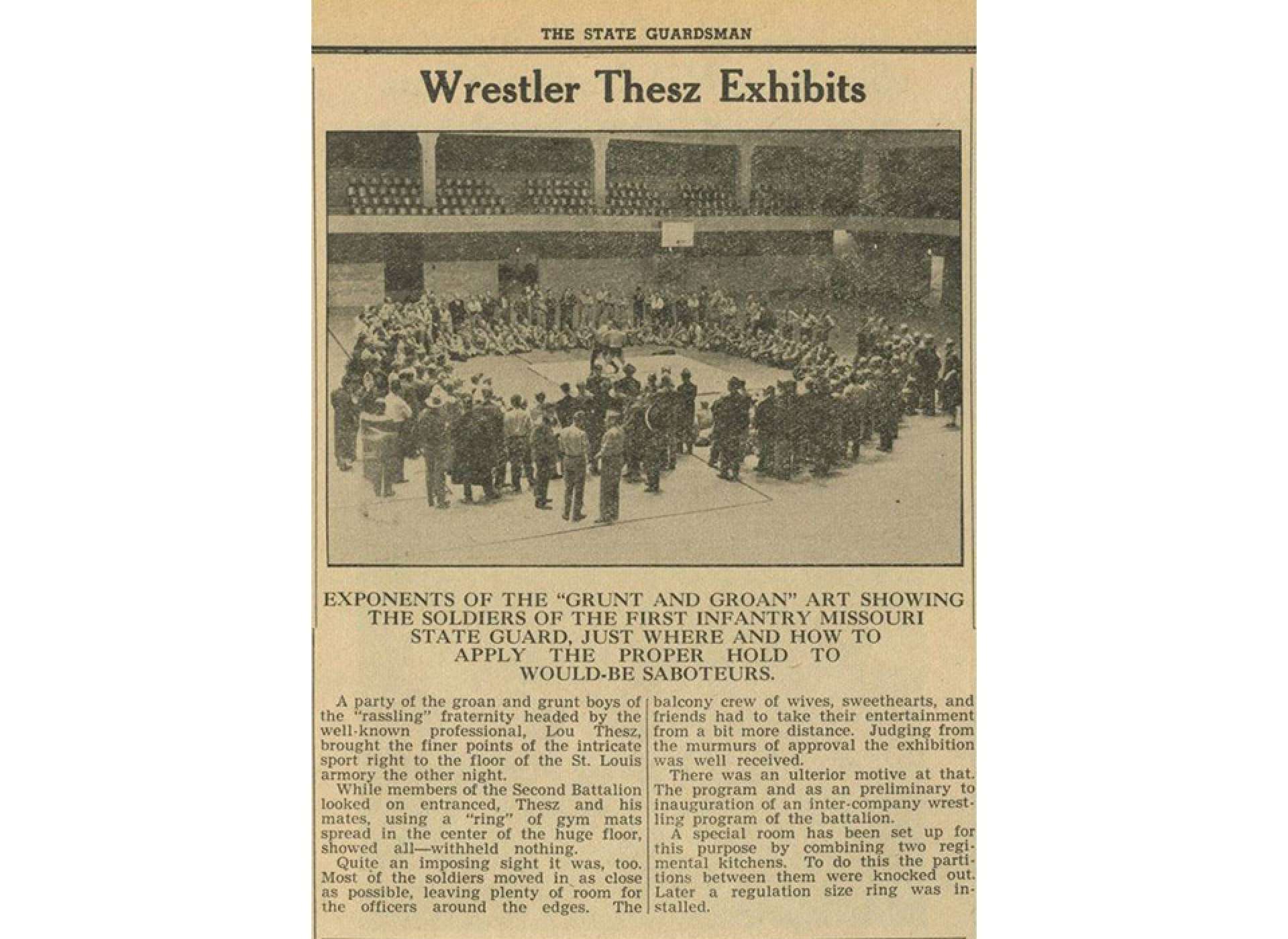 Professional Wrestling in World War II The National WWII Museum New